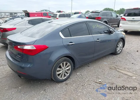 2014 Kia Forte Ex z USA, uszkodzony, nr VIN KNAFX4A84E5054880
